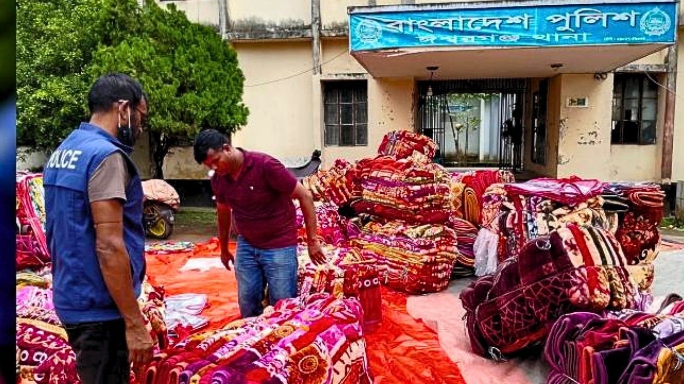 ঈশ্বরগঞ্জে ভারতীয় চোরাইমাল আটক গ্রেফতার ২
