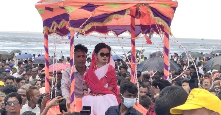 প্রধানমন্ত্রী তারেক রহমানের সমাবেশে ‘ছোট্ট খালেদা জিয়া’