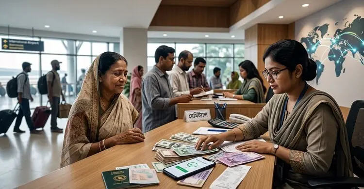 ২৯ দিনে রেমিট্যান্স এলো ২৬৬ কোটি ৯০ লাখ ডলার
