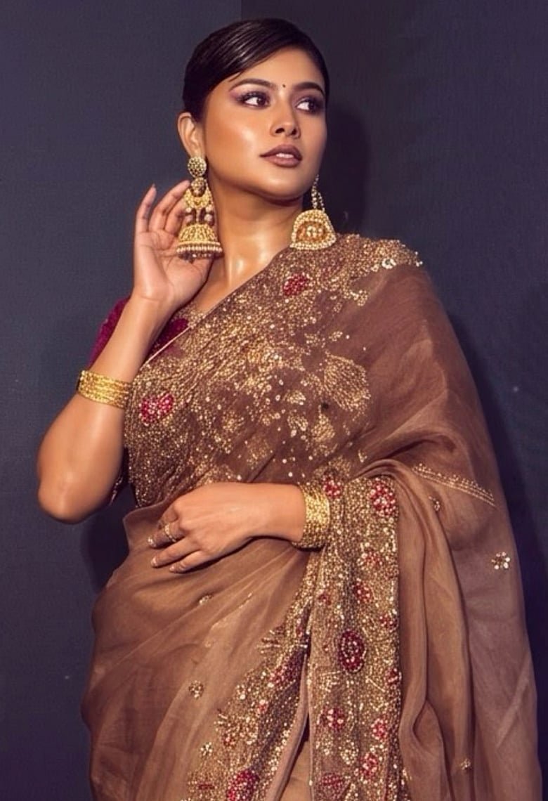 পার্টি লুকে শাড়ি পরবেন? দেখে নিন টয়ার সাজ