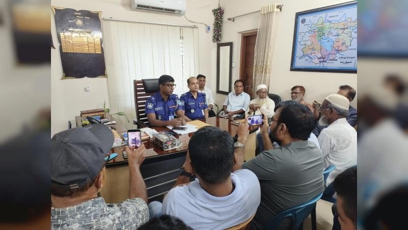 মাদক-জুয়া ও অপরাধ দমনে সাংবাদিকদের সহযোগিতা চান ওসি