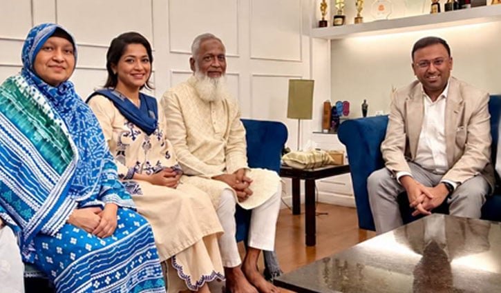 বাঁধনের বাসায় পররাষ্ট্র প্রতিমন্ত্রী