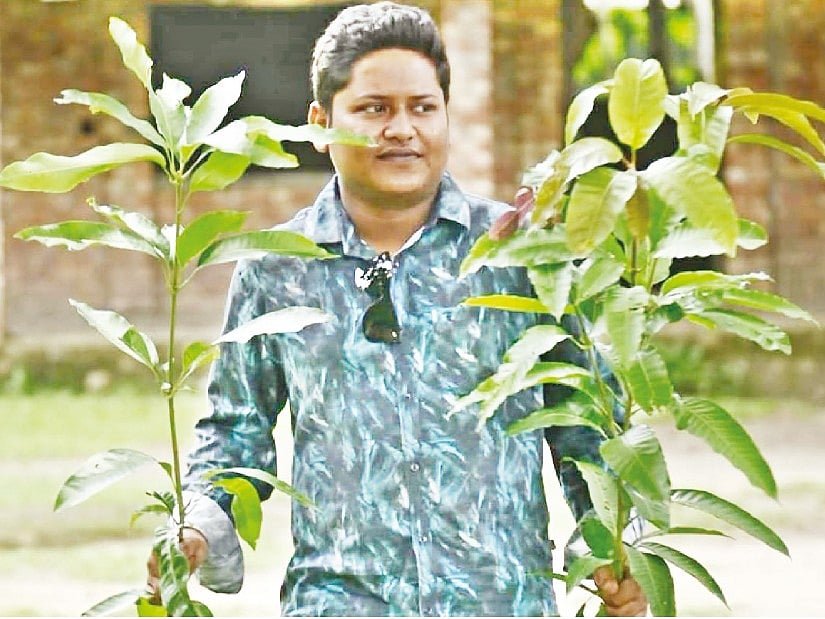যেখানেই যান, একটি গাছ থাকে সঙ্গে