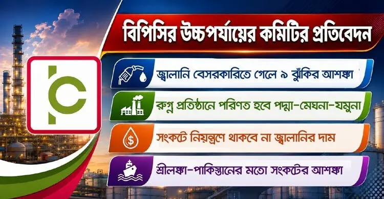 বেসরকারিখাতে গেলে বিঘ্নিত হবে দেশের জ্বালানি নিরাপত্তা