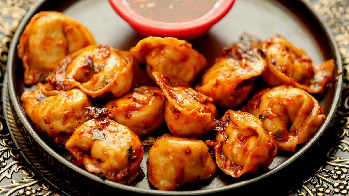 চিলি গার্লিক মোমোর রেসিপি