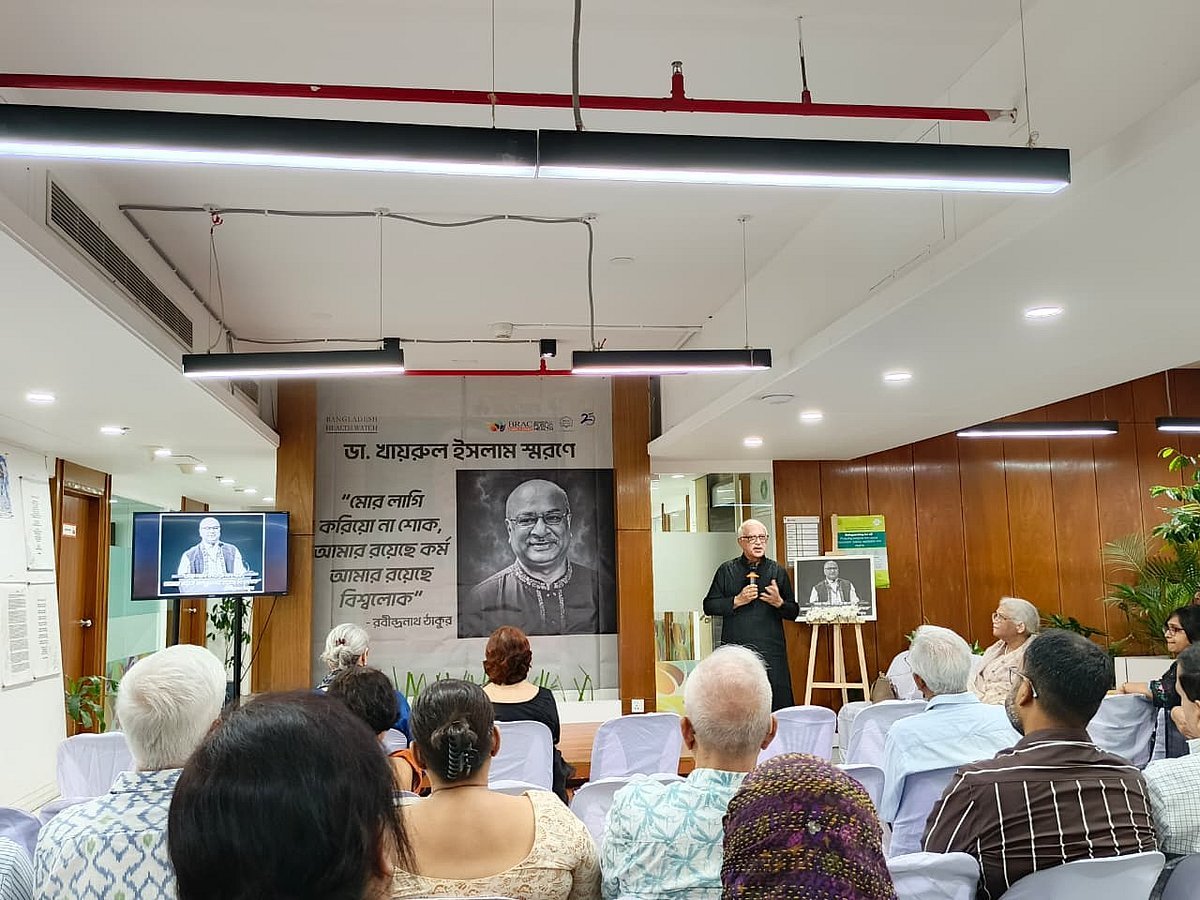 জনস্বাস্থ্য নেতৃত্বে খায়রুল ইসলাম উজ্জ্বল উদাহরণ রেখে গেছেন