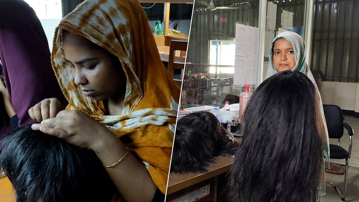 চুলের গিঁটে বদলে যাচ্ছে নারীদের জীবন, পণ্য যাচ্ছে বিশ্বের ২২ দেশে