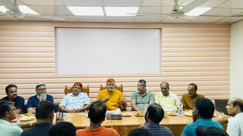 মির্জাপুর প্রেসক্লাবের সাংবাদিকদের সাথে এমপির মতবিনিময়