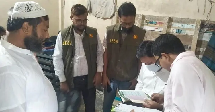 লক্ষ্মীপুরে উৎপাদিত ভেজাল শিশুখাদ্যের মোড়কে ঢাকার ঠিকানা