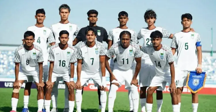 সিরিয়ার কাছেও হারলো অনূর্ধ্ব-২০ দল