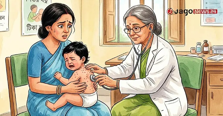 হামের উপসর্গে আরও ৪ শিশুর প্রাণহানি