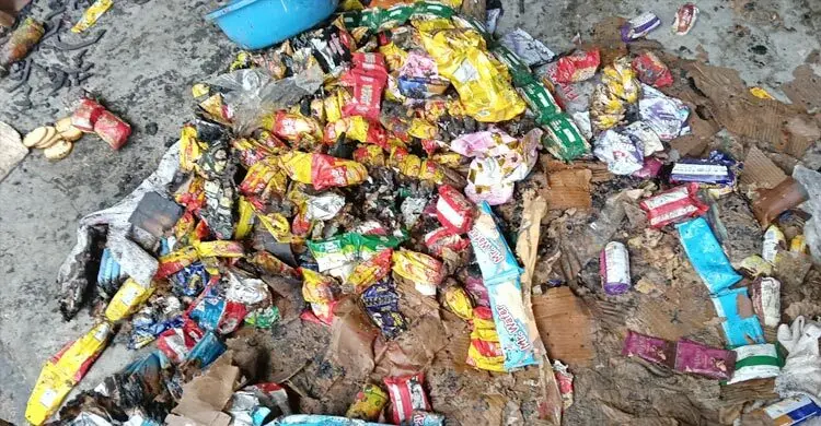 প্রবাস থেকে ফিরে ব্যবসা শুরুর তিন মাসেই আগুনে সব শেষ
