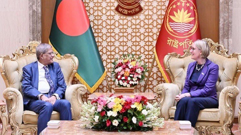 বিভিন্ন খাতে যুক্তরাজ্যের সহযোগিতা জোরদারের আহ্বান রাষ্ট্রপতির
