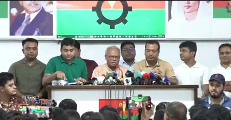 প্রযুক্তির হাত ধরে ছাত্রদলের রাজনীতি এগিয়ে নেওয়ার বার্তা রিজভীর