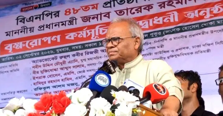 বিএনপি ও বিশুদ্ধ নদী-নালার মধ্যে কোনো পার্থক্য নেই: রিজভী