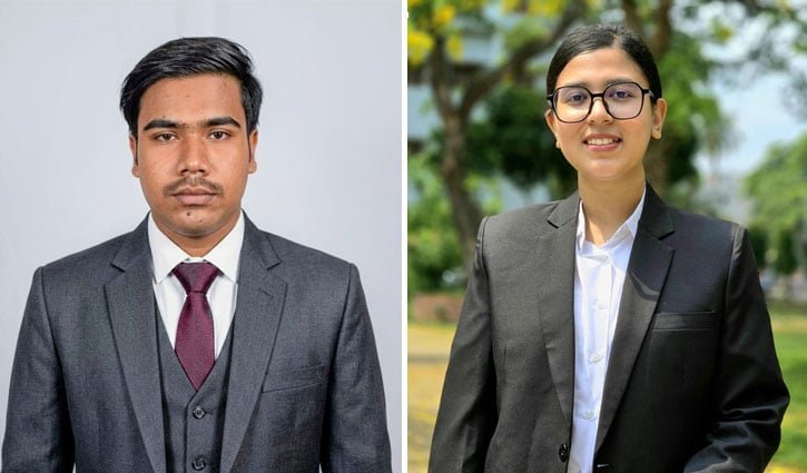 ঢাবিতে মানবাধিকার সংগঠন এইচআরডিএসের নেতৃত্বে সৌরভ-তানজিলা