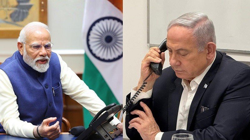 হঠাৎ ফোনে মোদি-নেতানিয়াহু, কী নিয়ে হলো আলোচনা?