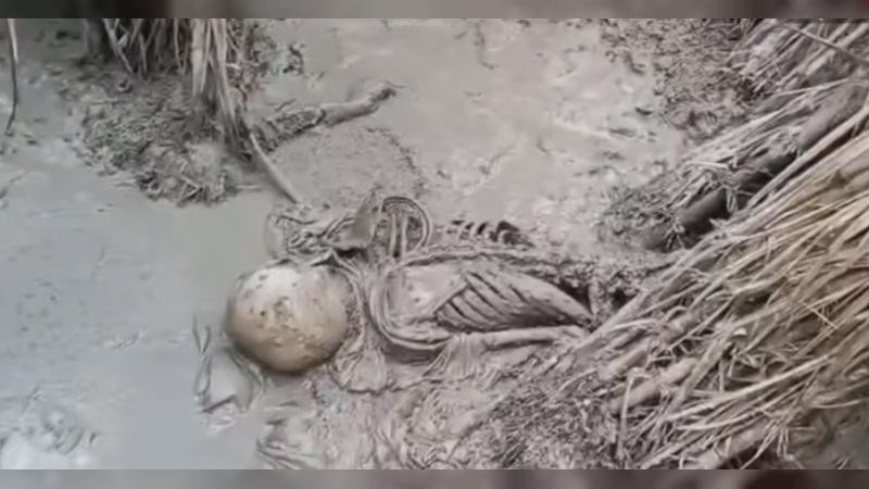 জয়পুরহাটে আখক্ষেত থেকে মানুষের কঙ্কাল উদ্ধার