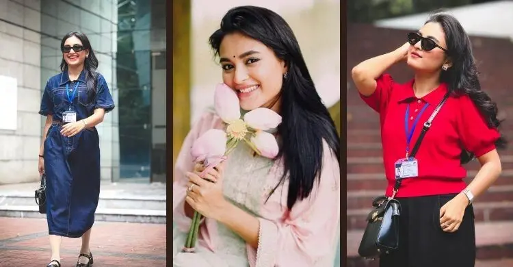 তটিনী যখন পদ্মদিঘির রাজকন্যা, ওয়েস্টার্ন লুকেও কাড়লেন নজর