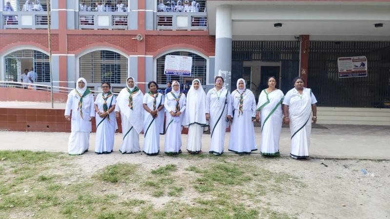 লালমনিরহাটে গার্ল গাইডসের দীক্ষা ও ব্যাজ পরীক্ষা অনুষ্ঠিত