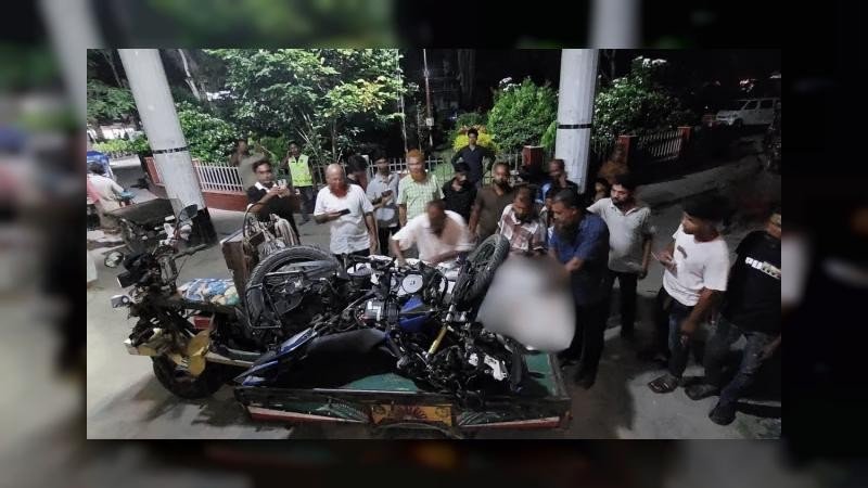 ভাঙ্গায় যাত্রীবাহী বাস ও মোটরসাইকেলের মুখোমুখি সংঘর্ষে মোটরসাইকেলের নিহত ৩