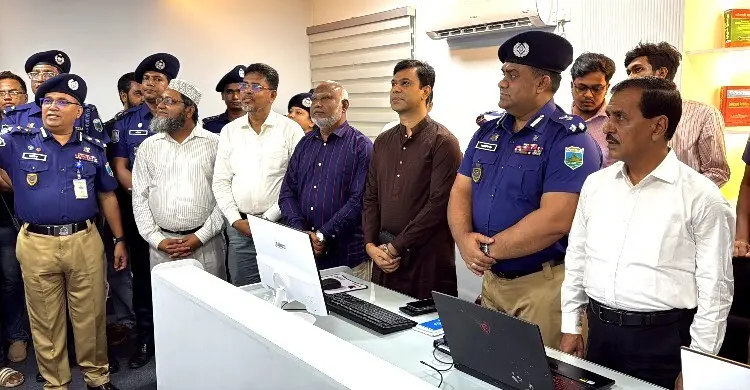 নওগাঁয় এআই ক্যামেরায় নজরদারি চালু