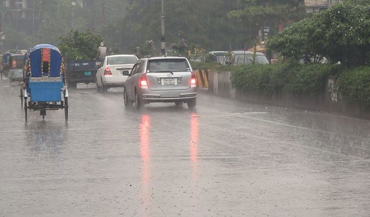 দেশের বিভিন্ন স্থানে হালকা থেকে মাঝারি বৃষ্টির পূর্বাভাস