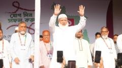 দ্বিতীয় লংমার্চ থেকে যেসব দাবিদাওয়া জানাল জামায়াত নেতৃত্বাধীন বিরোধী জোট