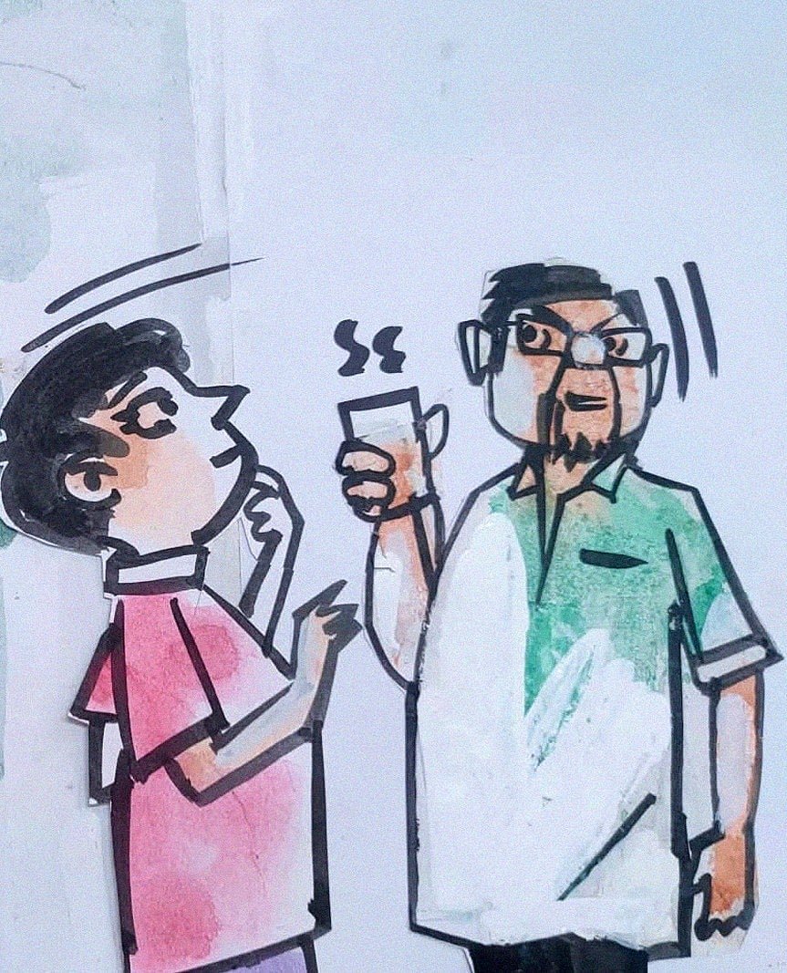 লাল ঘোড়া আর কচুপাতার দিনগুলো