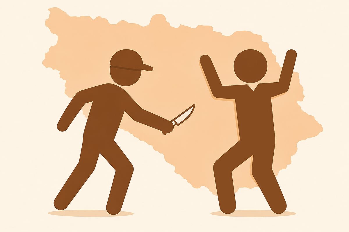 মোহাম্মদপুরে চাপাতি দিয়ে কুপিয়ে মোটরসাইকেল ও টাকা ছিনতাই