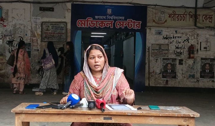 দুলাভাইয়ের বিরুদ্ধে র‌্যাব পরিচয়ে তুলে নেওয়ার চেষ্টার অভিযোগ জবি শিক্ষার্থীর