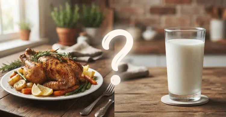 চিকেনের পর দুধ খেলে শরীরে কী ঘটে?
