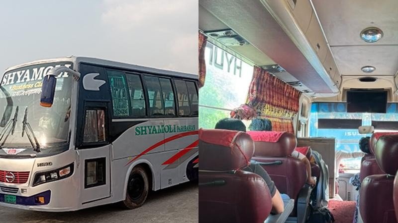 শ্যামলী পরিবহনে টোলের নামে চাঁদা তোলার অভিযোগ