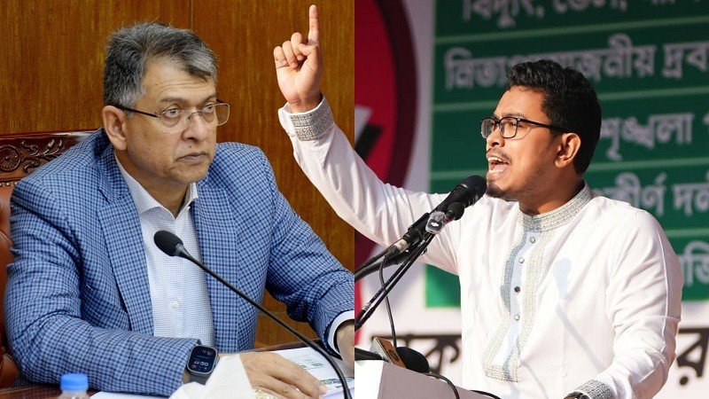 স্বরাষ্ট্রমন্ত্রীর পদত্যাগ দাবি সাদিক কায়েমের