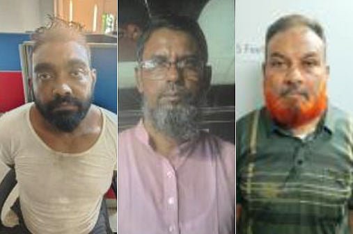 ধানমন্ডিতে ৩৮ লাখ টাকা ছিনতাইয়ের ঘটনায় তিনজন গ্রেপ্তার