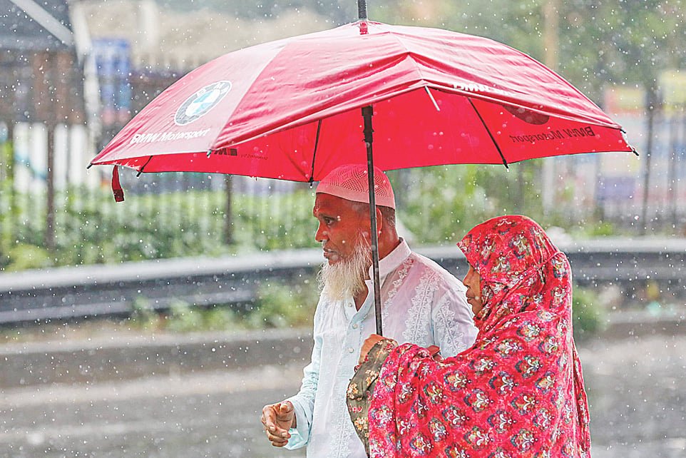 সপ্তাহজুড়ে কোথাও বৃষ্টি, কোথাও ভারী বর্ষণের আভাস