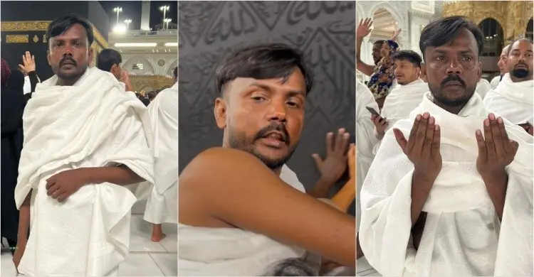 ওমরা পালন করলেন হিরো আলম, থাকবেন সৌদি আরবে